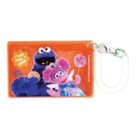 Marimo Craft Clear Pass Case OR Sesame Street W4.1 x H2.8 inches (105 x 70 mm) SST-120
