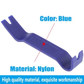 KIMISS 5Pcs Herramienta de eliminación de recorte automático - Interior del coche Exterior Dash Moulding Trim o Door Panel Open Removal Tools