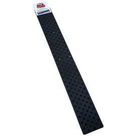 HandiTreads Non Slip Aluminum Stair Tread, Powder Coated Black, 3.75" x 30" with Color Matching Wood Screws, Each