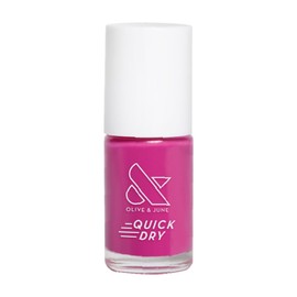 Olive & June Quick Dry Nail Polish | Fast-Drying, Smudgeproof Color | 15-free, Vegan, Cruelty-Free Formula | Lasts up to 5 Days | Salon-Quality Manicure, Pedicure at Home | Wildest