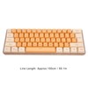 Gaming Keyboard USB 61 Keys Contrast Color RGB Light Key