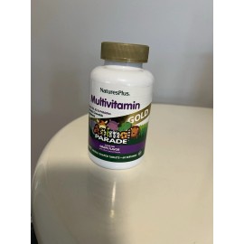 Nature's Plus Natures Plus Animal Parade Gold Children's Multivitamin, Grape Flavor