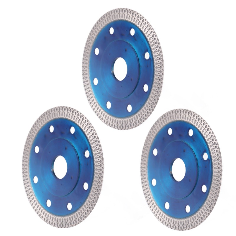 3Pcs Diamond Saw Blades Tile Ceramic Porcelain Marble Cutting Disc