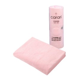 CBJAPAN Carari One Bath Towel, 3x Water Absorbency Microfiber, Pink, 1 Towel, Quick Dry (Absorbs Water in the Fiber Gaps), Marshmallow Texture, Fluffy, 23.6 x 47.2 inches (60 x 120 cm)