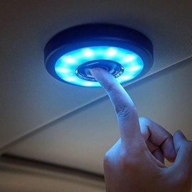 KAGOR Car Ceiling Lights Interior Roof Light USB Rechargeable LED Car Interior Dome Light Bright Multi-Function for Vehicle RV Camping Bedroom Cabinet
