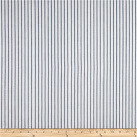 Premier Prints 0432764 Classic Ticking Stripe Premier Navy Fabric by the Yard