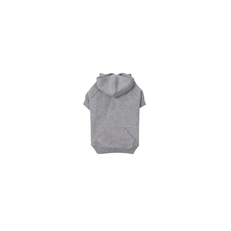 Zack & Zoey Basic Hoodie for Dogs, 20" Large, Heather