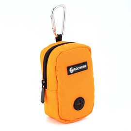 Small Dog Treat Bag, Portable Dog Treat Bag for Leash with Clip, Puppy Training Bags Built in Poop Bag Dispenser, Pocket Sized Dog Treats Pouch, Doggie Snack Rewards Bag, Dog Treat Carrier