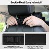 KZBHHP Upgraded Car Tissue Holder Premium PU Leather Tissue Box