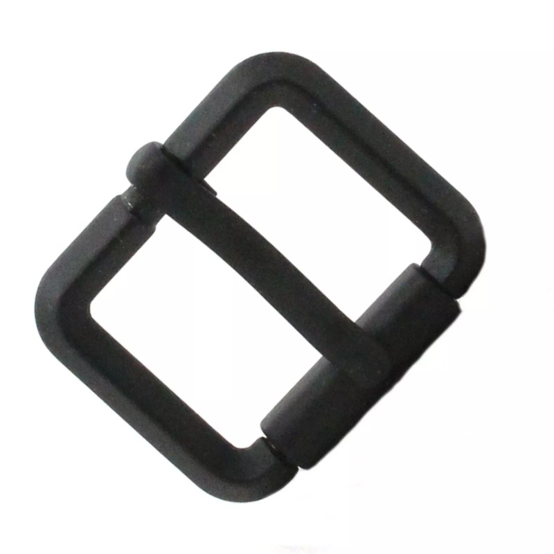 Stecksstore Heel Bar Roller Buckle Black Plate 1" 1417-13