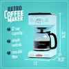 Nostalgia Retro 12-Cup Programmable Coffee Maker With LED Display, Automatic