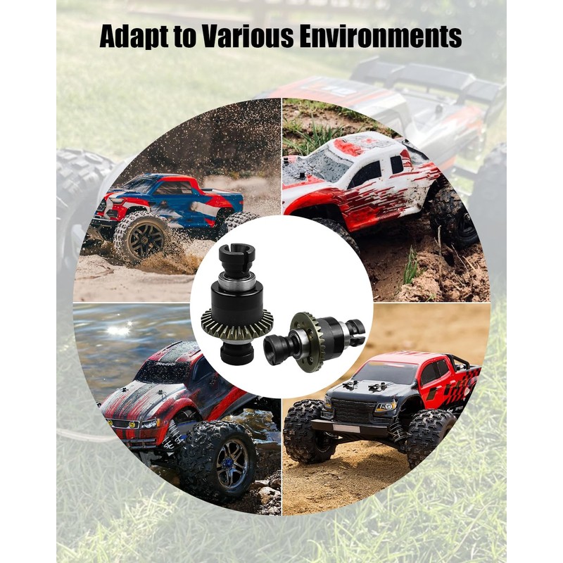 Assembled Differential 30T 0.8Mod V2 Compatible with 1/18 ARRMA GROM