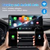 CarPlay Wireless Adapter & Wireless Android Car, Converts Wired Wireless,