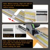 55" Track Saw Guide Rail Compatible for Festool TS-55/TS-75 Track