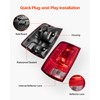 VEVOR Tail Light Assembly Compatible with 2009-2018 Dodge Ram 1500