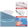Protector De Arañazos Para Coche, Pegatina De Silicona 8pcs