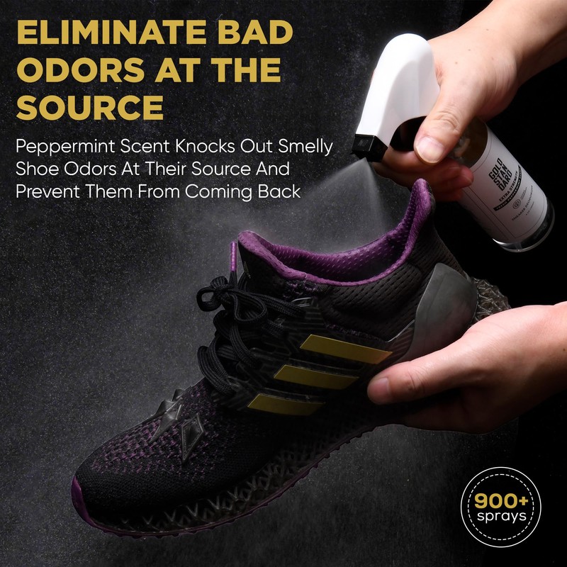 Gold Standard Shoe Deodorizer Spray, 6 oz – Shoe Spray