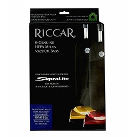 RICCAR SUPERLITE HEPA VACUUM BAGS, RLH-6