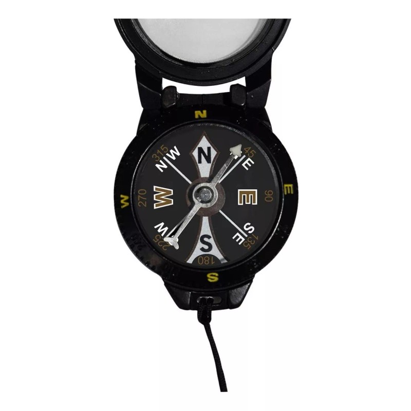 Wallis Brújula Wallis Profesional Plegable Bolsillo Tapa Cristal