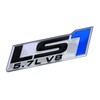 ERPART LS1 5.7L V8 Blue Black on Silver Highly Polished