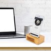 Topiky Phone Speaker Amplifier, Bamboo Wood Phone Sound Speaker Amplifier