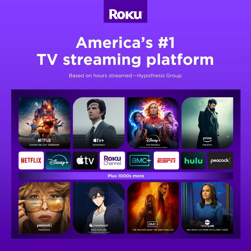 Roku NEW - Roku Streaming Stick 4K Device 4K HDR