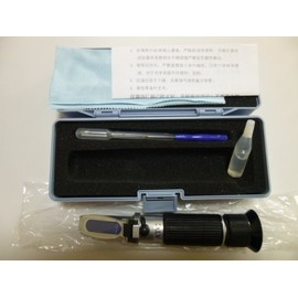 523 PPLS Optical Refractometer Aluminum Brix 0-32% ATC