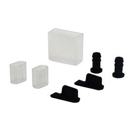 テクノベインズ 【iPhone6s/6 iPhone6sPlus/6Plus iPhone5s/5c用】 コネクタ保護キャップ 4種セット 7個/パック IPHONE6SET-7