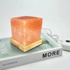 YZYOE USB Himalayan Warm Light Salt Lamp, Atmosphere Decorative Salt