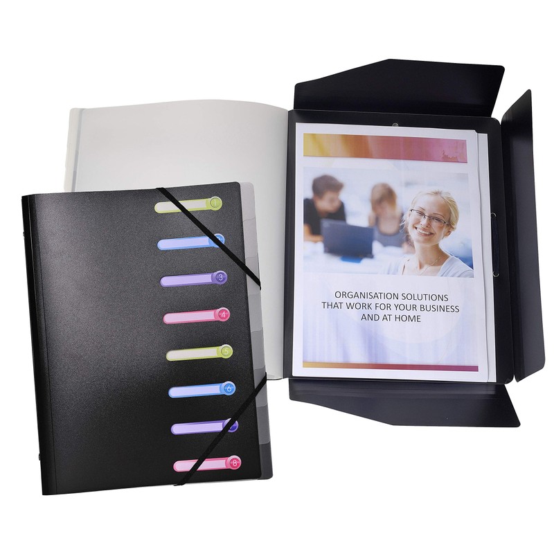 Exacompta 56180E Premium Folder Opaque Made of Sturdy Plastic DIN