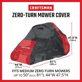 Craftsman Zero-Turn Mower Cover, Medium