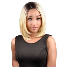 2-PACK DEAL! Model Model Human Hair Blend Weave Pose Bounce Two Tone Color 8",10"(OT613) (10)