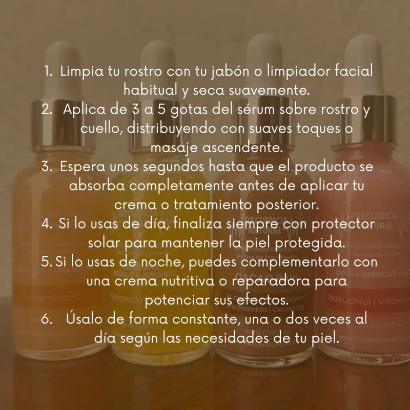 Serum - Cacao; Ácido Hialurónico, Niacinamida Y Ceramidas Mixta Día/noche