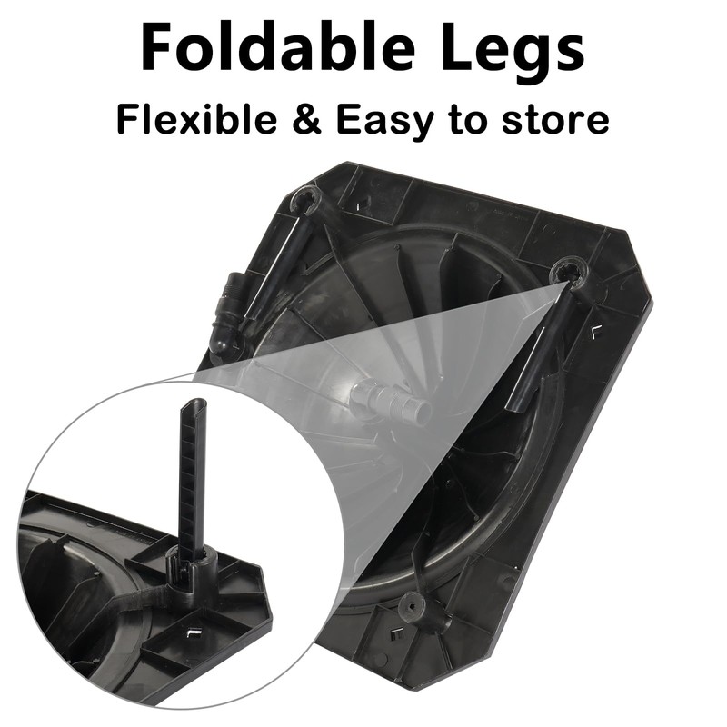 VINGLI Solar-Powered Dome-Shaped Above Ground Pool Heater - Curved Heating