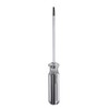 sourcing map Magnetic Triangle Screwdriver 3x75mm Rod TA20 Steel Triangular