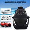 ITYAGUY Marine Boat Compass LED Light Navigation Pivoting Electronic Sea