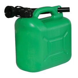 Silverline Plastic Fuel Can 5Ltr Green (847074)