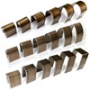YKSPLUSK 18 Pieces Leather Corner Punch Set, Leather End Punch