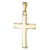 JEVELION Pendant Cross Gold Cross for Women, Men and Children,