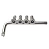 Kuroobaa Car License Plate Bolt M6 Anti-Theft Screws (Sky Blue)