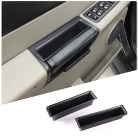 Fgtagtal Fit for 2003-2007 Hummer H2 Door Side Storage Box, Car Door Side Insert Organizer Box Tray, ABS Front Door Storage Pockets Accessories, 2PCS
