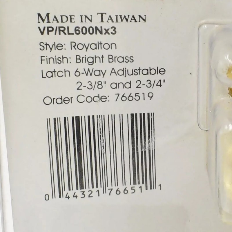 Royalton Front & Back Privacy Locks Keyed Entry For Exterior