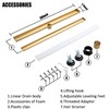 36 inch Linear Shower Drain with Removable Square Hole Panel