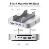 Yottamaster 9 in 1 Mac mini M4 Dock 10Gbps with