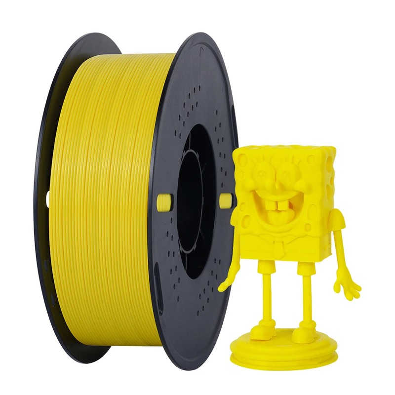 1KG 3D Printer Filament for FDM Printing – 1.75mm Yellow