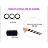 100 Ligas para Cabello Elásticas, Donas para el cabello, Bandas