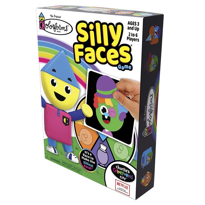 Colorforms — Silly Faces Game — Family Fun with Classic