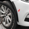 BESULEN 2PCS Car Wheel Tire Eyebrow Strips, Auto Fender Flare