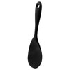 Coufce Black Silicone Rice Paddle Spoon