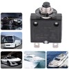 KIMISS Plastic Metal Reset Thermal Switch with Waterproof Button Circuit